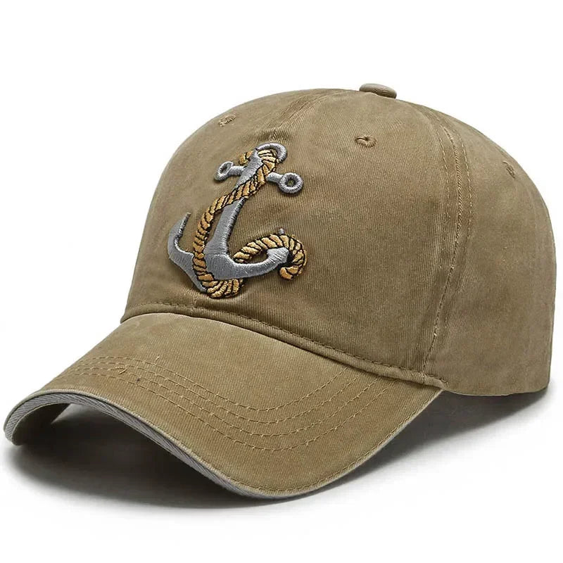 Embroidered Men's Baseball Hat - Cowboy Style Spring/Summer Travel Cap
