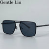 Steampunk Driving Sunglasses - Oversized Square Punk Design with UV400 Protection