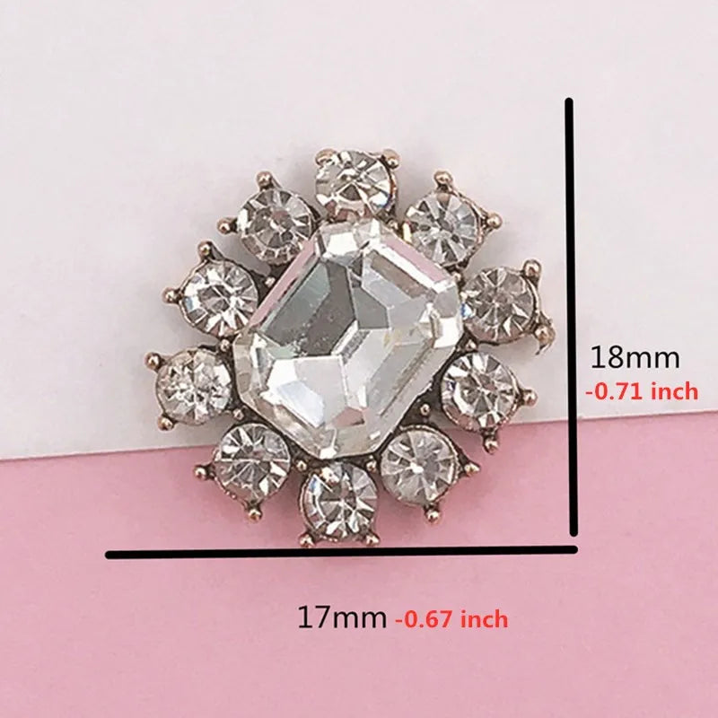 Rhinestone Shoelace Charms - Luxury DIY Shoe Decoration Gifts