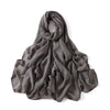 Premium Cotton Rayon Modal Hijab - Large 190x85cm Islamic Headscarf for Women