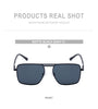 Steampunk Driving Sunglasses - Oversized Square Punk Design with UV400 Protection