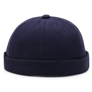 Unisex Solid Color Docker Skullcaps