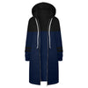 Y2K Long Sleeve Hoodie for Women - Versatile Color Block Zip Sweatshirt