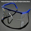 Protective Safety Glasses - Windproof Dustproof Goggles with Optical Frame