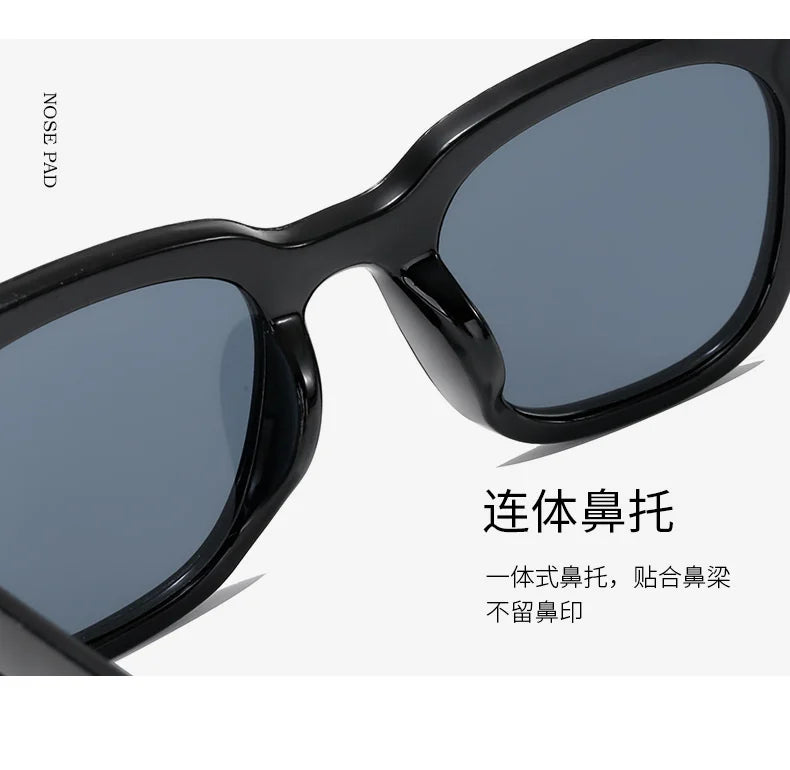 Trendy Unisex Sunglasses - UV Protection with Modern Design