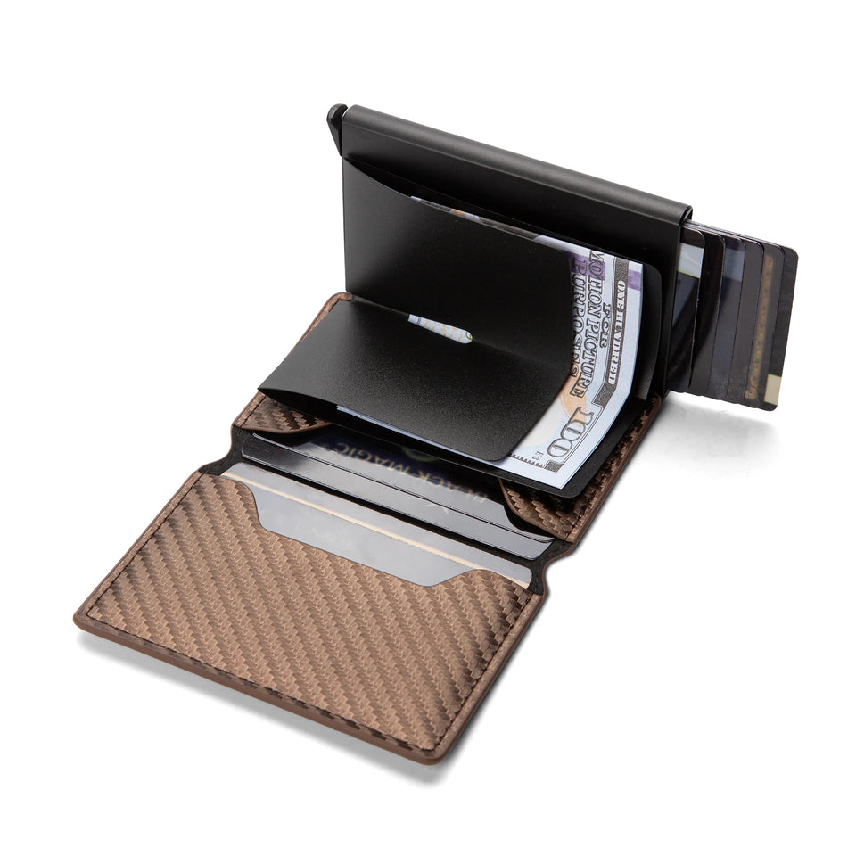 Convenient Men's Card Holder - Minimalist Slim Wallet Design