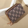 Vintage Faux Leather Women's Wallet - Fashionable Card Holder with Coin Purse
