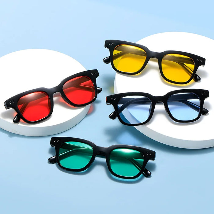 Trendy Unisex Sunglasses - UV Protection with Modern Design