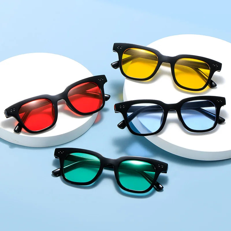 Trendy Unisex Sunglasses - UV Protection with Modern Design