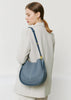 Large Capacity Bucket Bag for Women - Soft Leather Crossbody with Saddle Style