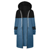 Y2K Long Sleeve Hoodie for Women - Versatile Color Block Zip Sweatshirt