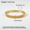 Stainless Steel Couple Bracelet - Vintage Design in Multiple Sizes & Colors