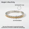 Stainless Steel Couple Bracelet - Vintage Design in Multiple Sizes & Colors
