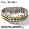 Stainless Steel Couple Bracelet - Vintage Design in Multiple Sizes & Colors