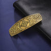 Vintage Celtic Tree of Life Hair Clips - Wicca Flower Barrettes for Women
