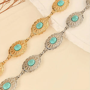 Vintage Bohemian Waist Chain - Hollow Metal Belt Jewelry
