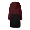 Y2K Long Sleeve Hoodie for Women - Versatile Color Block Zip Sweatshirt