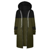 Y2K Long Sleeve Hoodie for Women - Versatile Color Block Zip Sweatshirt