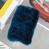 Real Rex Rabbit Fur Scarf - Women's Handmade Knit Cowl & Headband for Winter