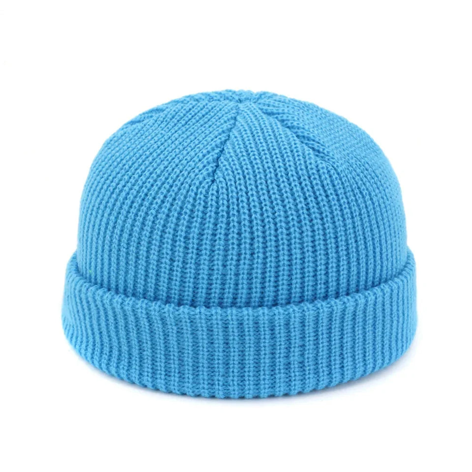 Unisex Solid Color Docker Skullcaps