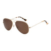Oversized Aviator Sunglasses - Polarized Retro Design for Men & Women