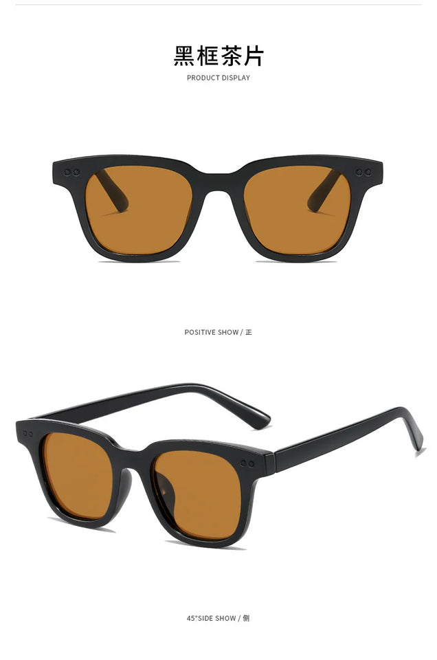 Trendy Unisex Sunglasses - UV Protection with Modern Design