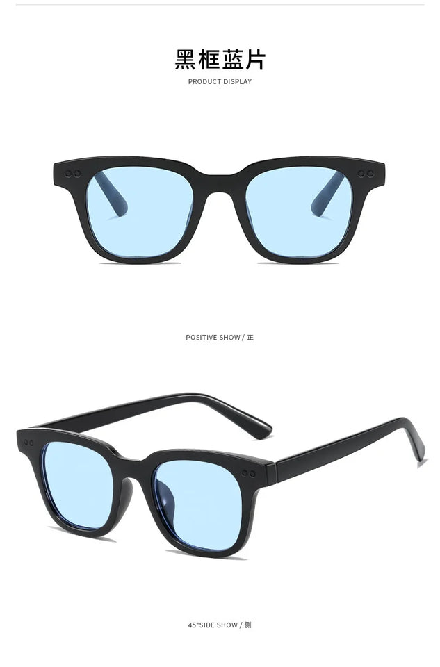 Trendy Unisex Sunglasses - UV Protection with Modern Design