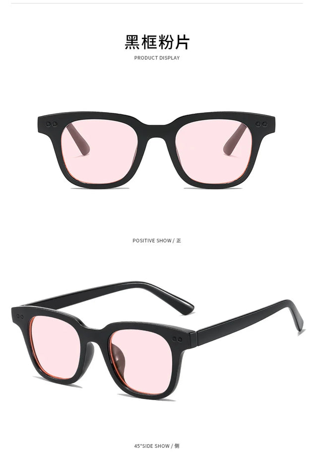 Trendy Unisex Sunglasses - UV Protection with Modern Design