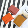 Women's Leather Wallet - Small Folding Purse with Multiple Compartments