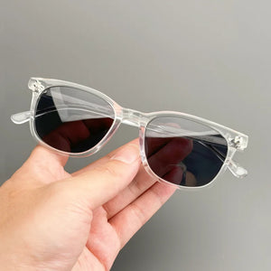 Classic Square Sunglasses - Hand-Designed Acetate Frames with UV400 Protection
