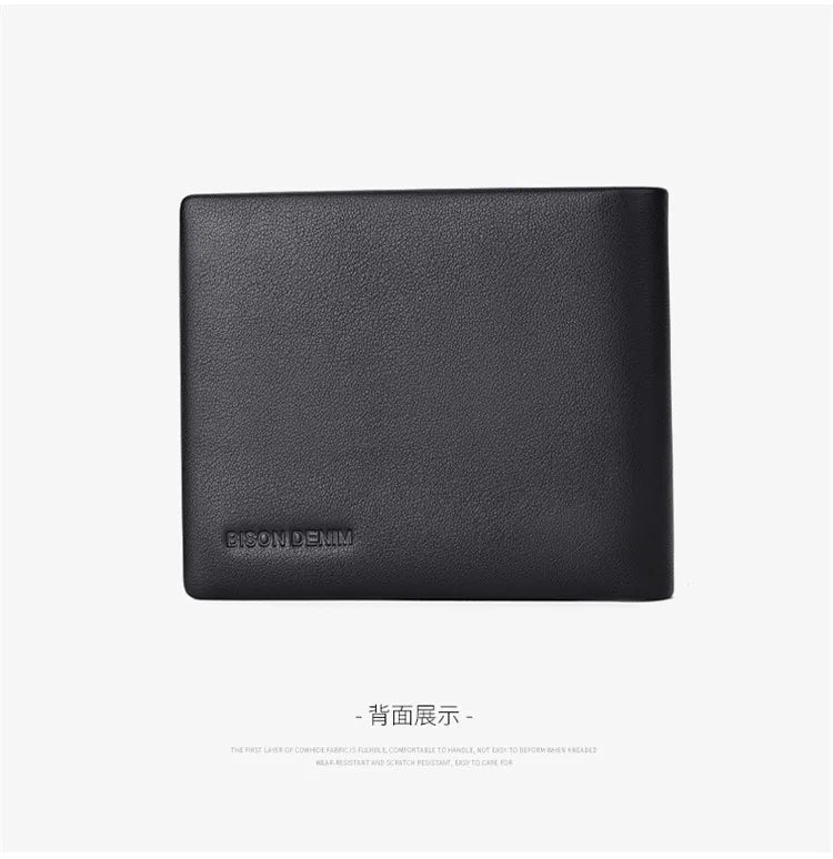 Genuine Leather Vintage Wallet - Designer Card Holder for Men & Women