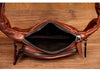 Vegetable Tanned Cowhide Waist Bag - Multi-Functional Vintage Leather