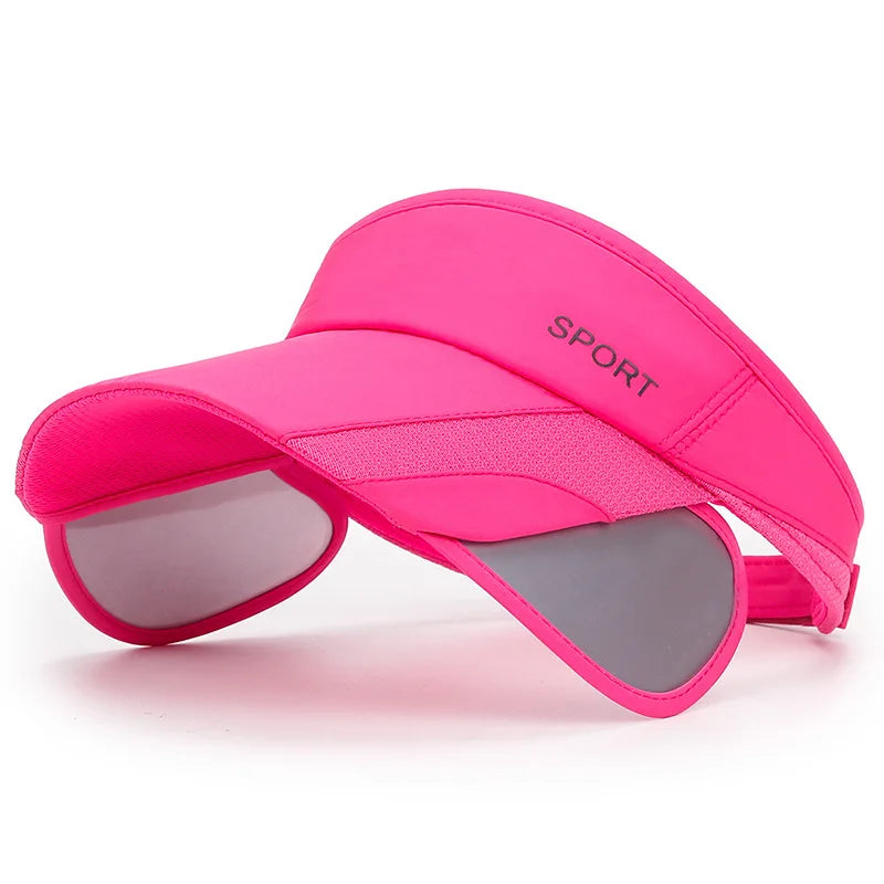 Adjustable Visor Sun Hat - UV Protection Sports Cap for Men & Women