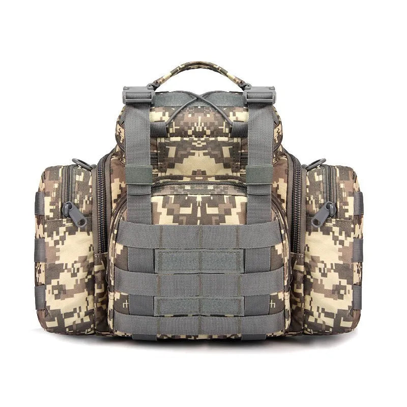 Outdoor MOLLE Bag - Tactical Camo Pack for Camping, Hunting & Fishing
