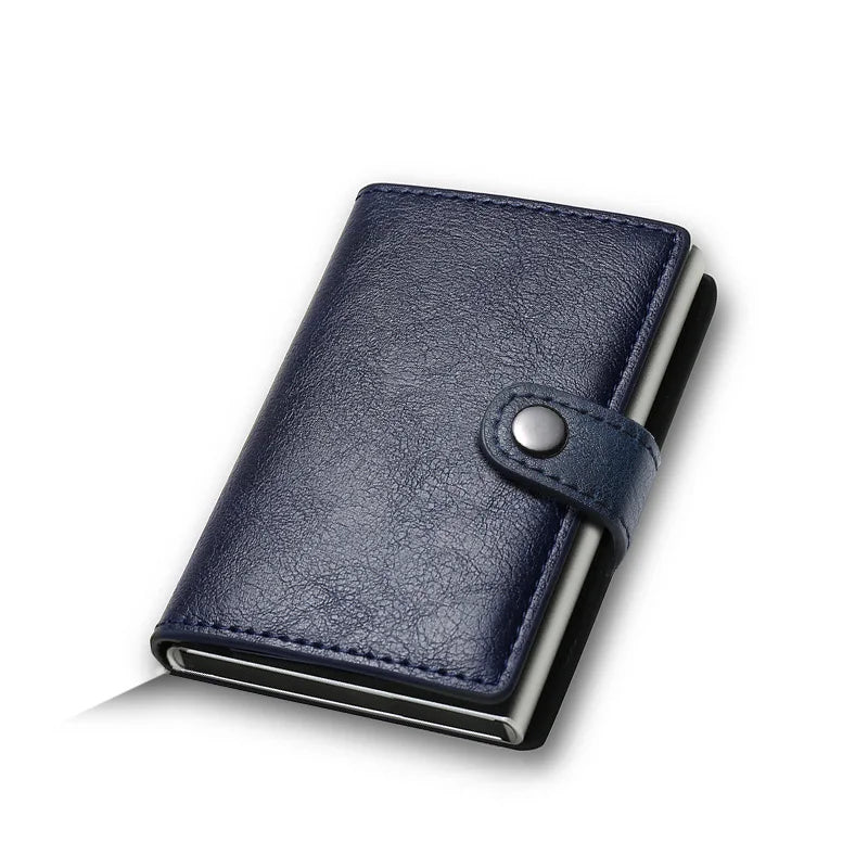 Carbon Fiber Men's Wallet - Ultra-Slim RFID Pop-Up Card Holder