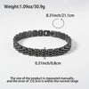 Stainless Steel Couple Bracelet - Vintage Design in Multiple Sizes & Colors