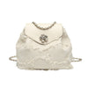 Backpack purse for women, design fashion casual chain backpack, small shoulder backpack