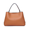 Elegant Genuine Leather Handbag - Fashionable Casual Leather Tote Purse & Shoulder Crossbody Bag for Women