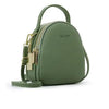 New Versatile Big Capacity 3 Layer Women Backpack Fashionable Small Backpack For Ladies Soft Leather Shoulder Crossbody bag for Female
