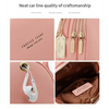 New Versatile Big Capacity 3 Layer Women Backpack Fashionable Small Backpack For Ladies Soft Leather Shoulder Crossbody bag for Female