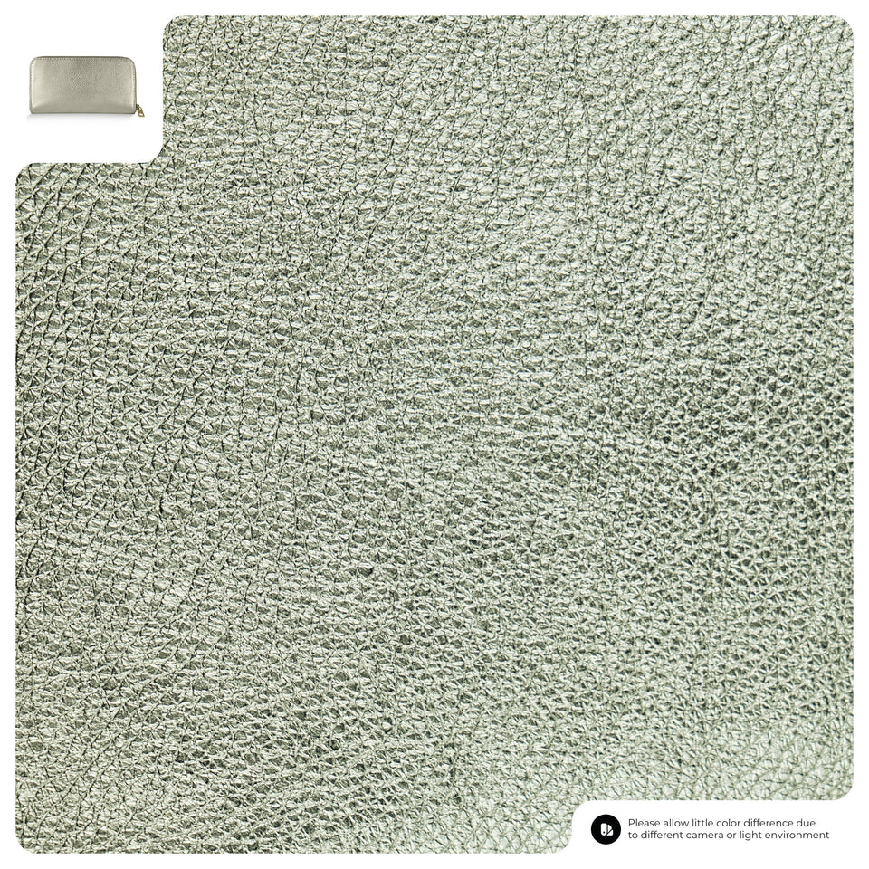 Italian Metallic Full-Grain Leather Wallet | Udine