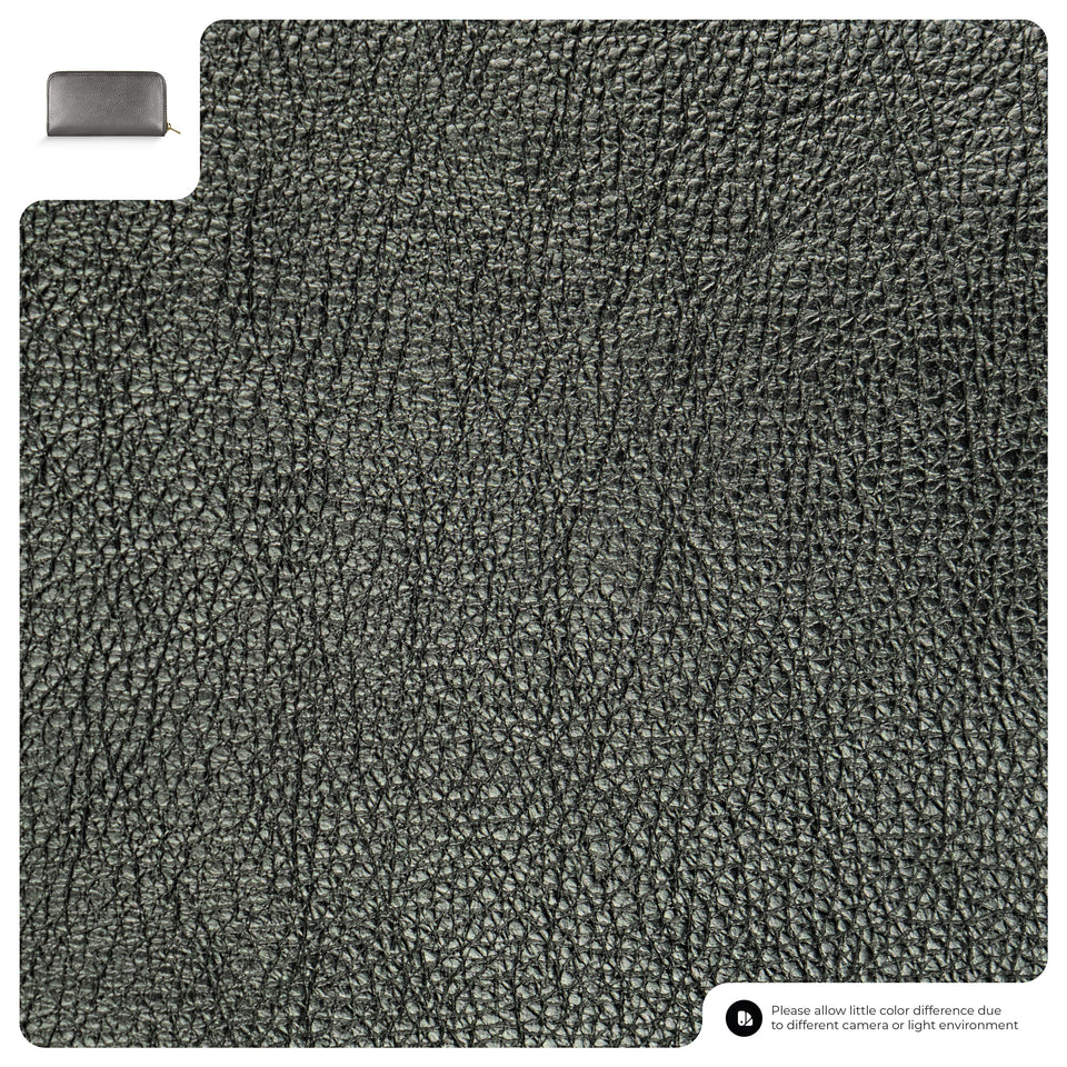 Italian Metallic Full-Grain Leather Wallet | Udine