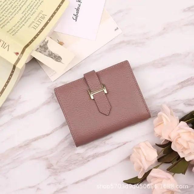 Women's Genuine Leather Vintage Long Wallet