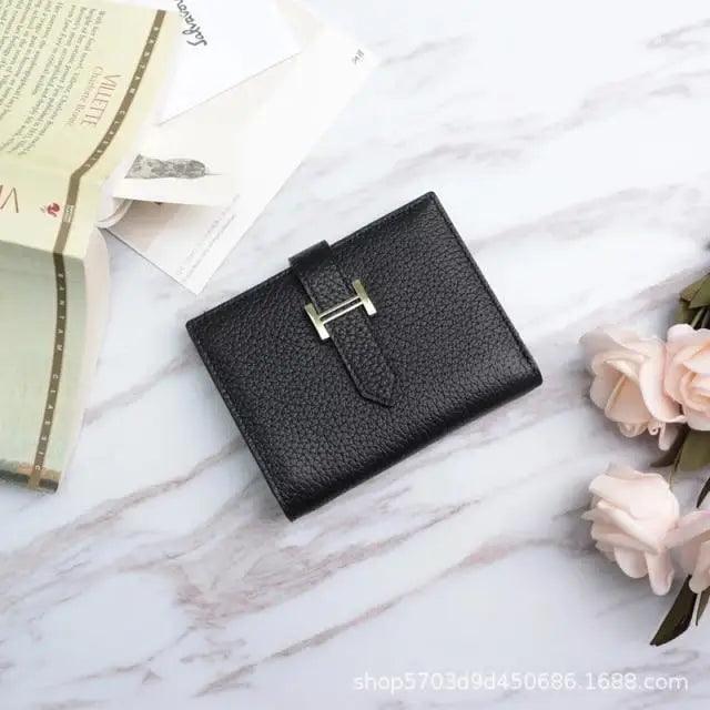 Women's Genuine Leather Vintage Long Wallet