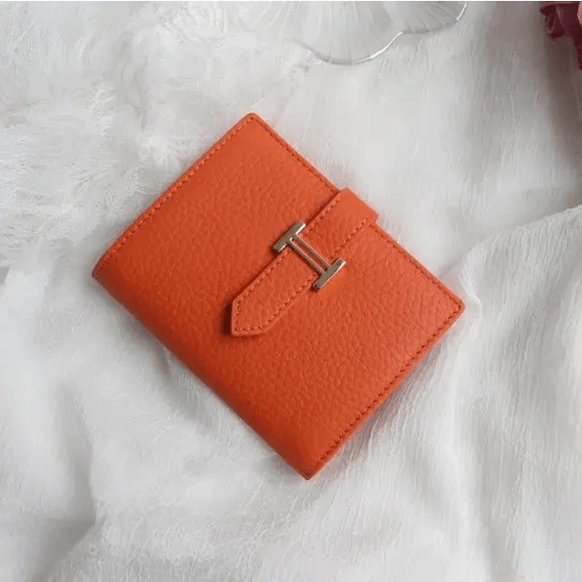 Women's Genuine Leather Vintage Long Wallet