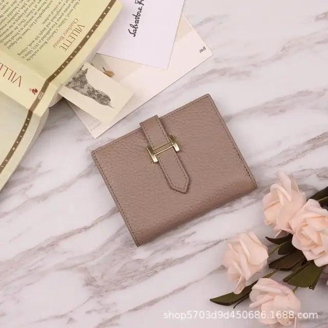 Women's Genuine Leather Vintage Long Wallet