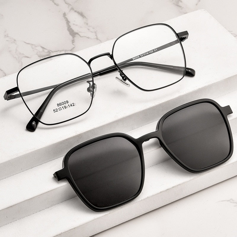 Lunettes de soleil polarisées unisexes classiques vintage UV400 Driving Brand Rectangle Inspired Eyewear