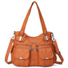 Women Crossbody Luxury Purses Casual Soft Tote Zipper Pocket Handbags