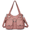 Women Crossbody Luxury Purses Casual Soft Tote Zipper Pocket Handbags