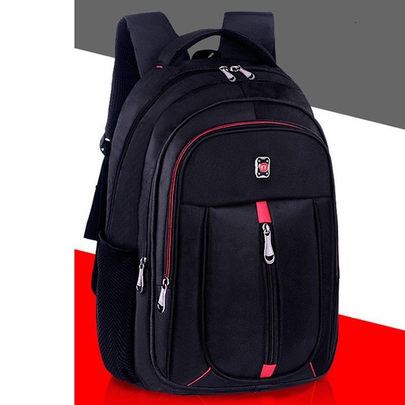 Men's Oxford Cloth Casual Academy-Style Multi-Functional Backpacks